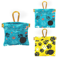 PETKNOWS 2-pack dog treat pouch package for on-the-go training and travel.