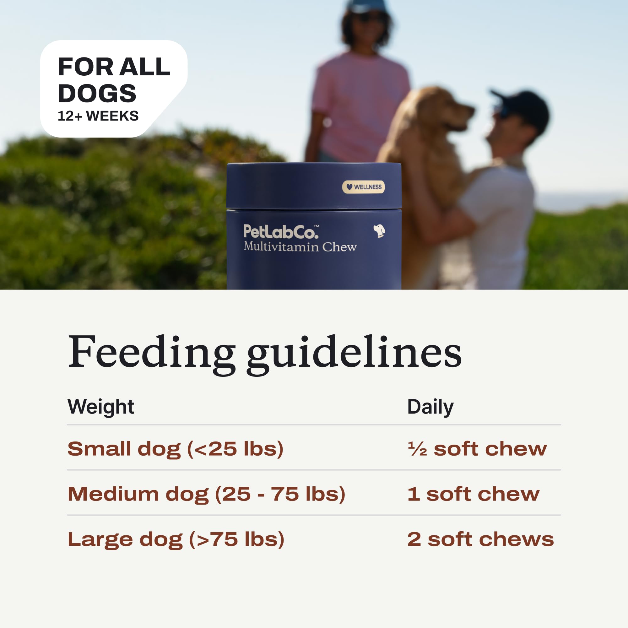 PetLab Co 22-in-1 dog multivitamin immune support emphasis
