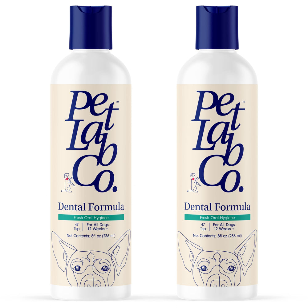 PetLab Co dental water additive bottle for easy at-home oral care.