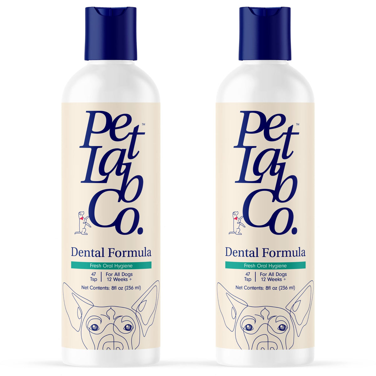 PetLab Co dental water additive bottle for easy at-home oral care.