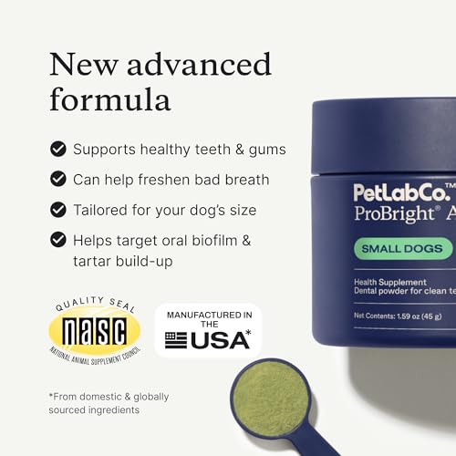PetLab Co. ProBright new flavor label hints improved palatability.