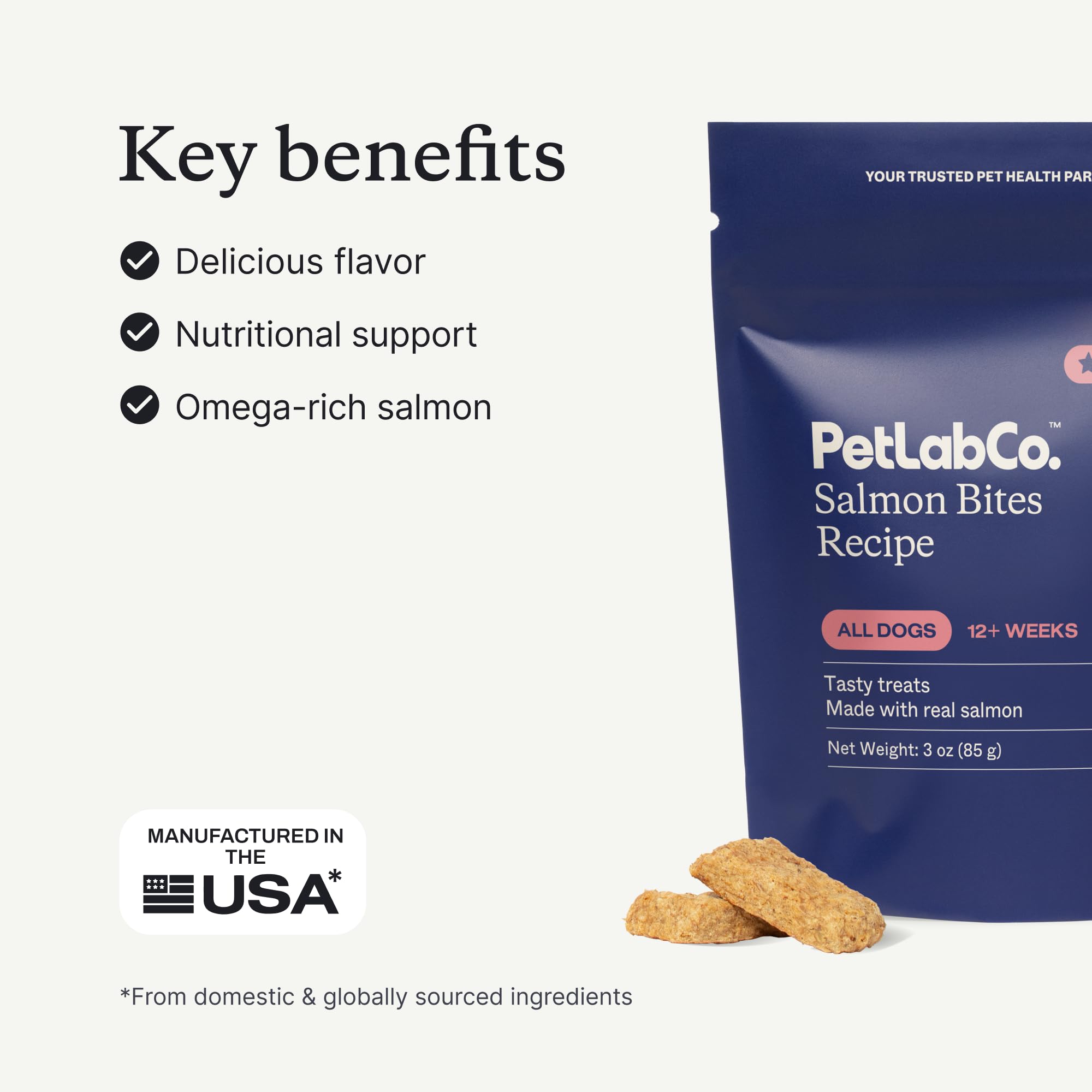 PetLab Co Salmon Bites ingredient spotlight fatty acids vitamins minerals