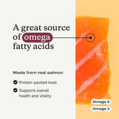 PetLab Co Salmon Bites paired with Probiotic Chews for gut-supporting routine