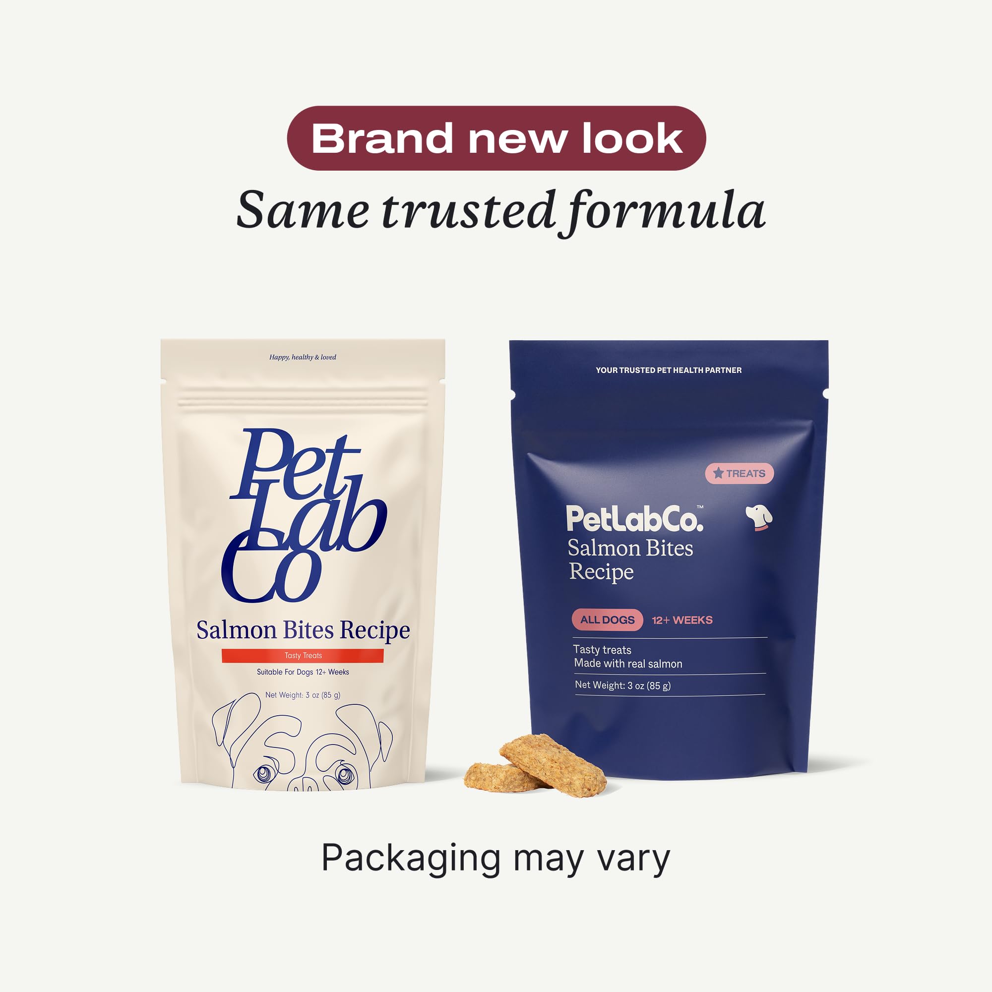 PetLab Co Salmon Bites soft texture ideal for small dogs