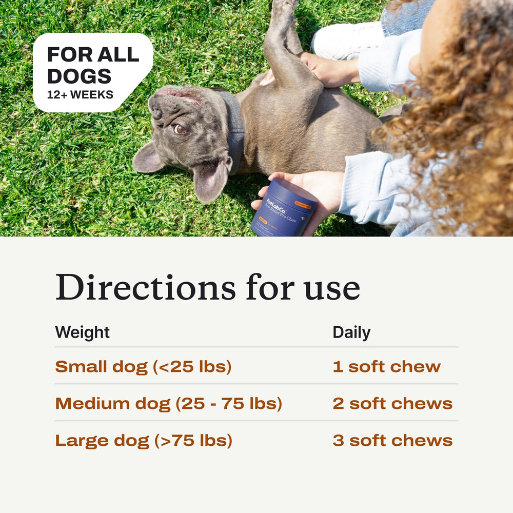 PetLab Co. Itch Relief Chew Pro subscription icon implies savings