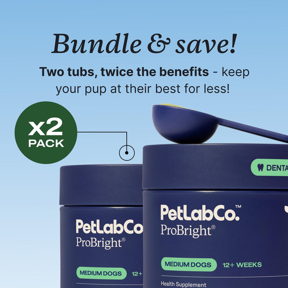 PetLab Co ProBright NASC-certified pet supplement quality.