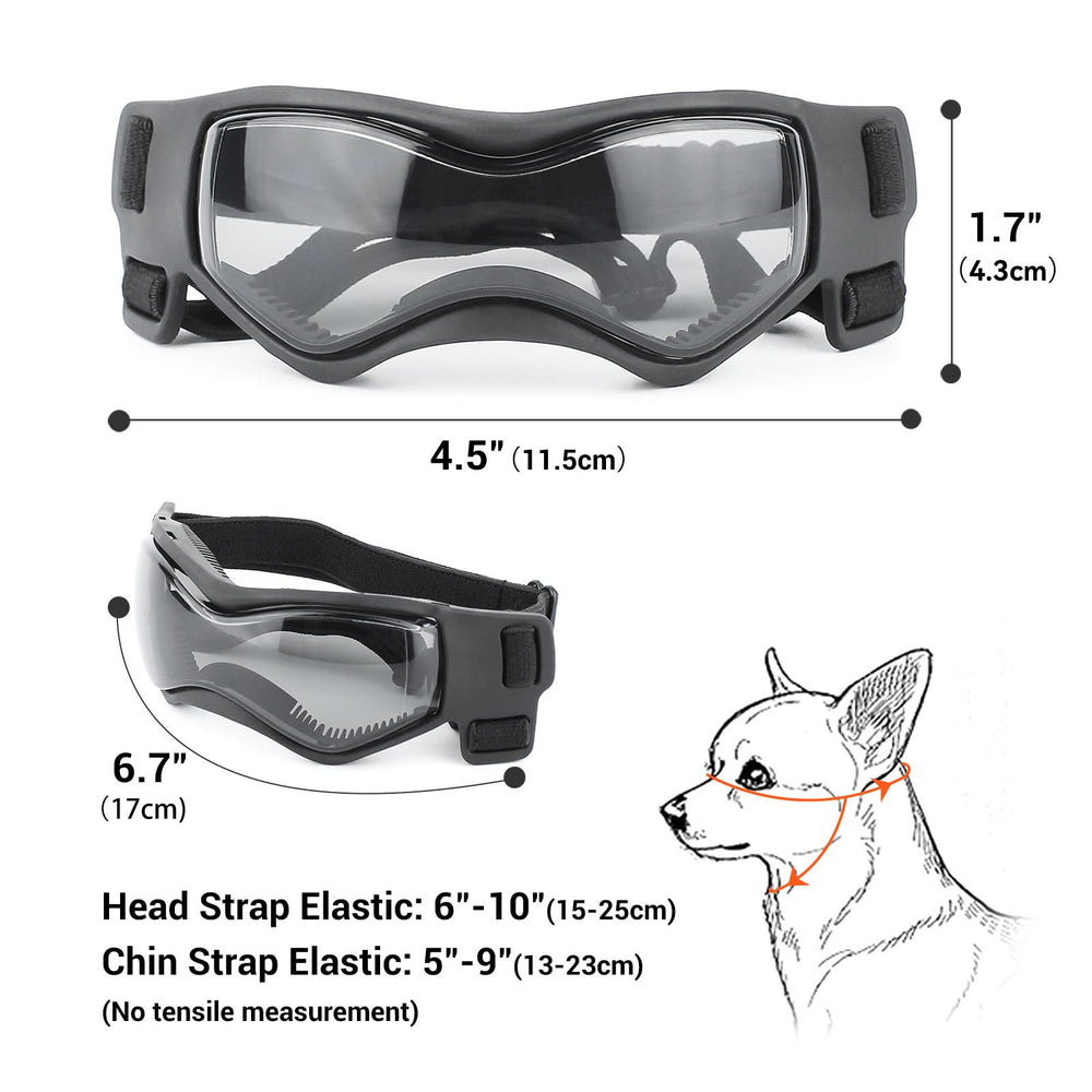 PETLESO adjustable-strap-head offers secure fit for small dogs during play.
