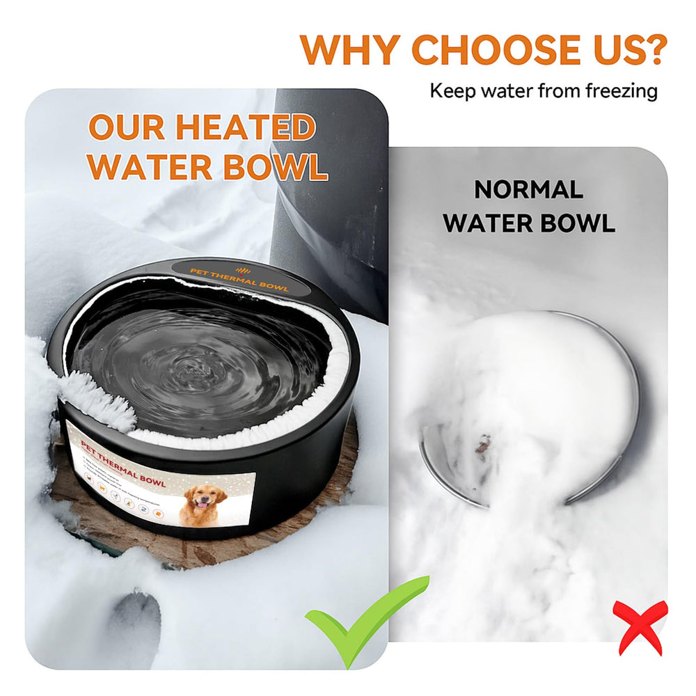 PETLESO bottom foam pads keep bowl stable during use
