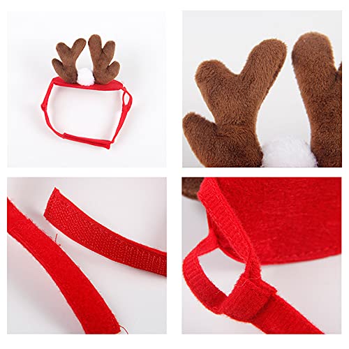 PETLESO reindeer-santa-set helps cats and small dogs shine in family moments