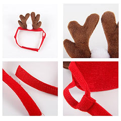 PETLESO reindeer-santa-set helps cats and small dogs shine in family moments