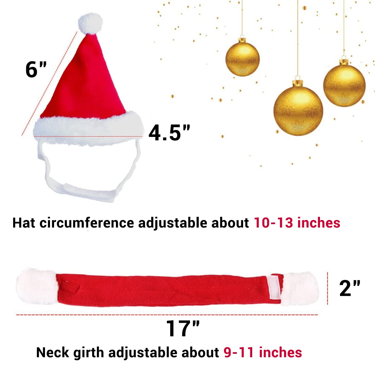 PETLESO Santa Hat closeup in soft fleece fabric for cozy wear.