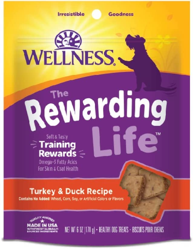 Petlewa Wellness-Wellbites chicken & venison packet, soft chews ideal for training rewards.
