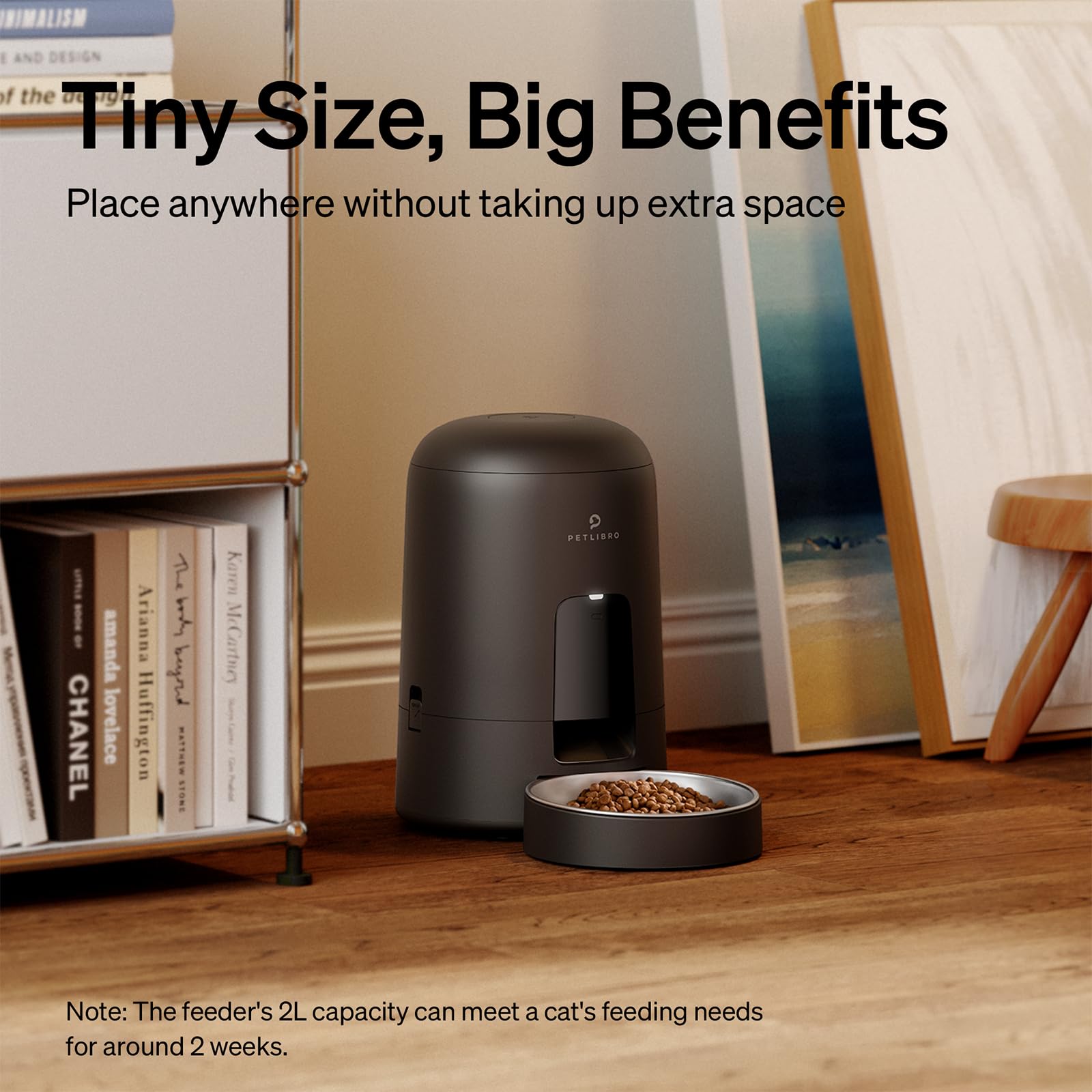 PETLIBRO food tank and rotor enable precise meal timing