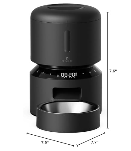 PETLIBRO Automatic Cat Feeder infrared-sensor focused on anti-jam safety