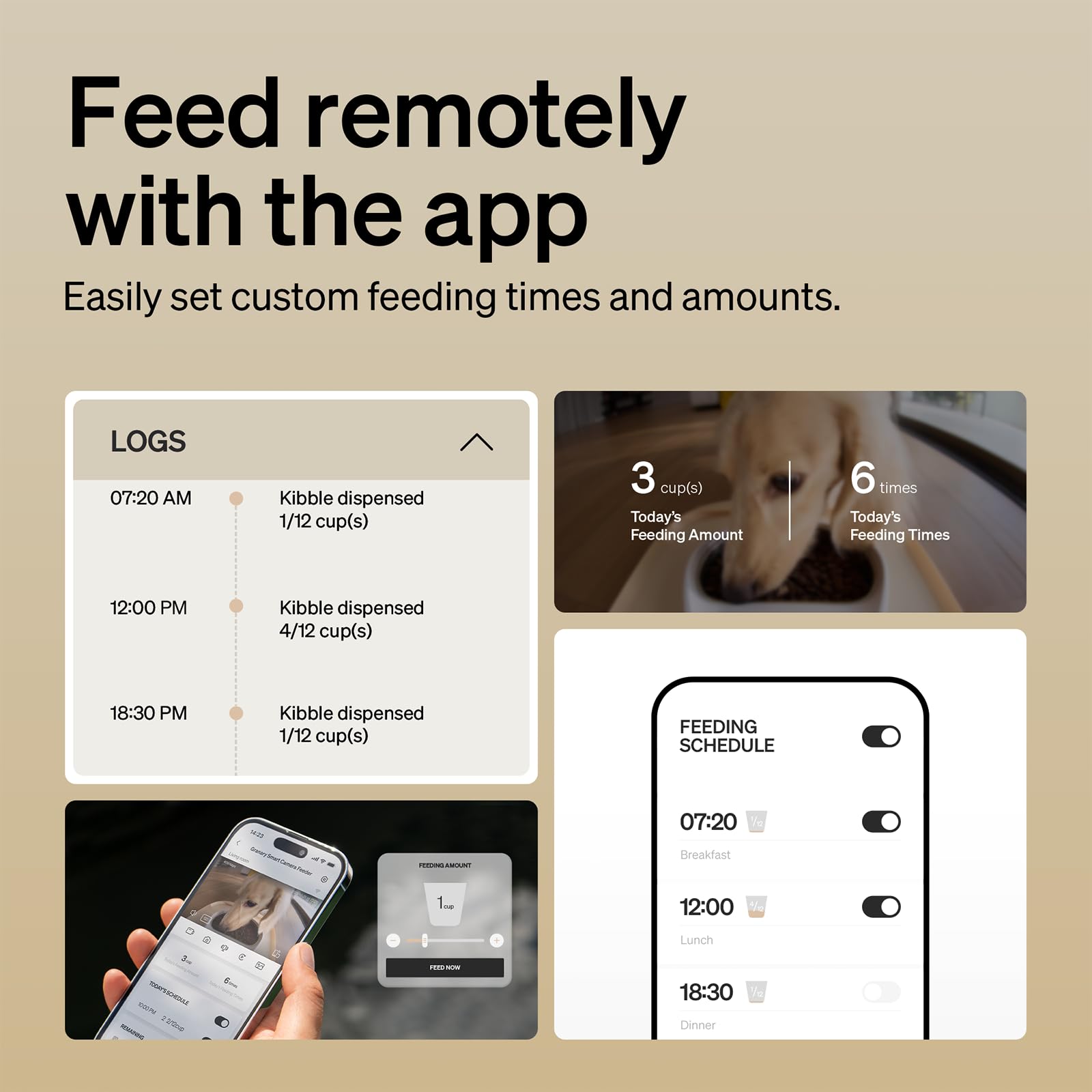PETLIBRO feeder camera angle for clear mealtime monitoring