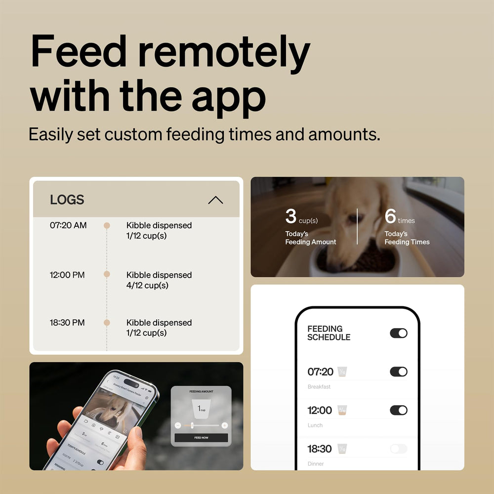 PETLIBRO feeder camera angle for clear mealtime monitoring