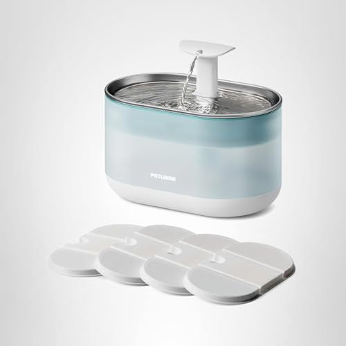 PETLIBRO Cat Water Fountain 4-filter-pack included signals ongoing maintenance readiness.