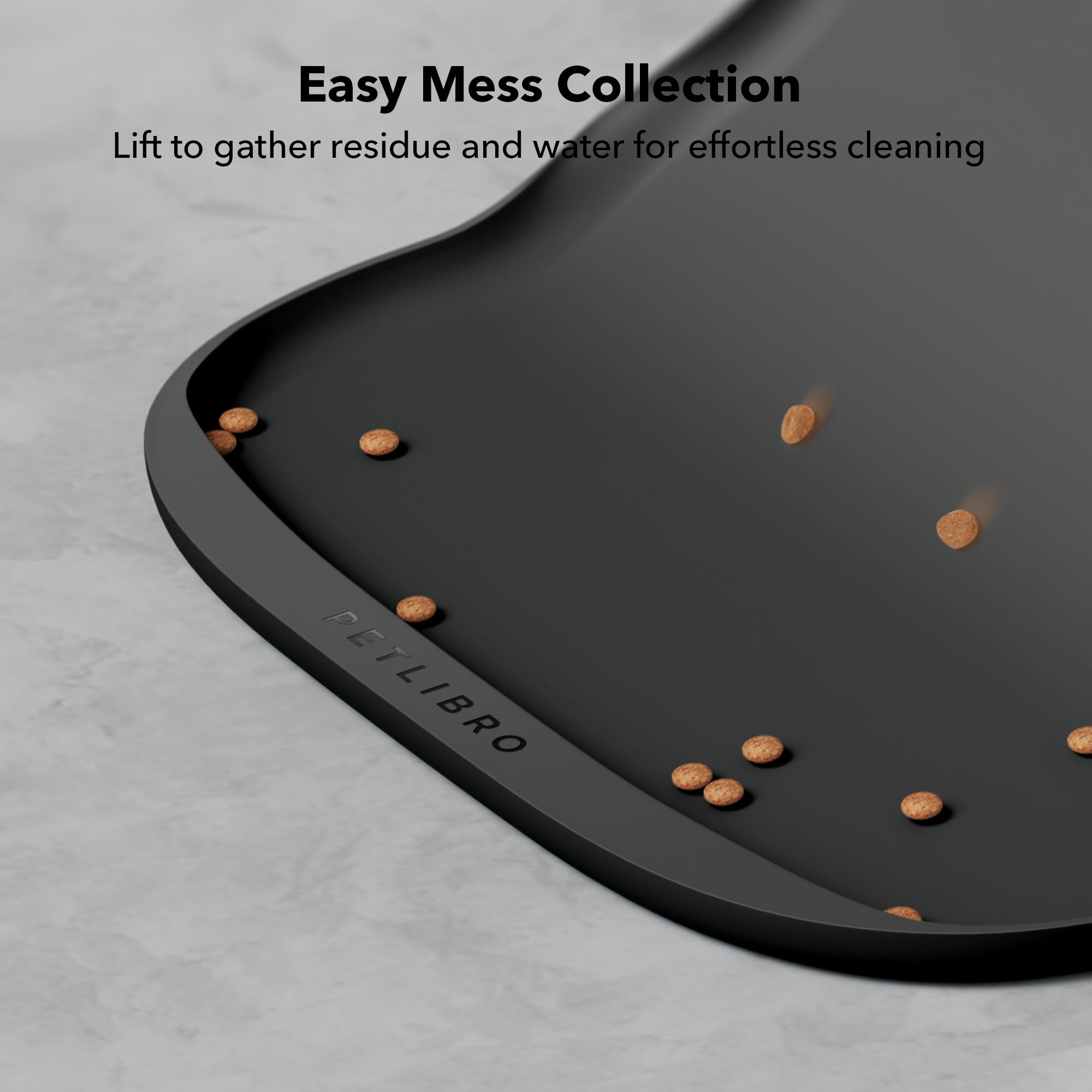 PETLIBRO dishwasher-safe mat cleans fast in the sink or dishwasher.