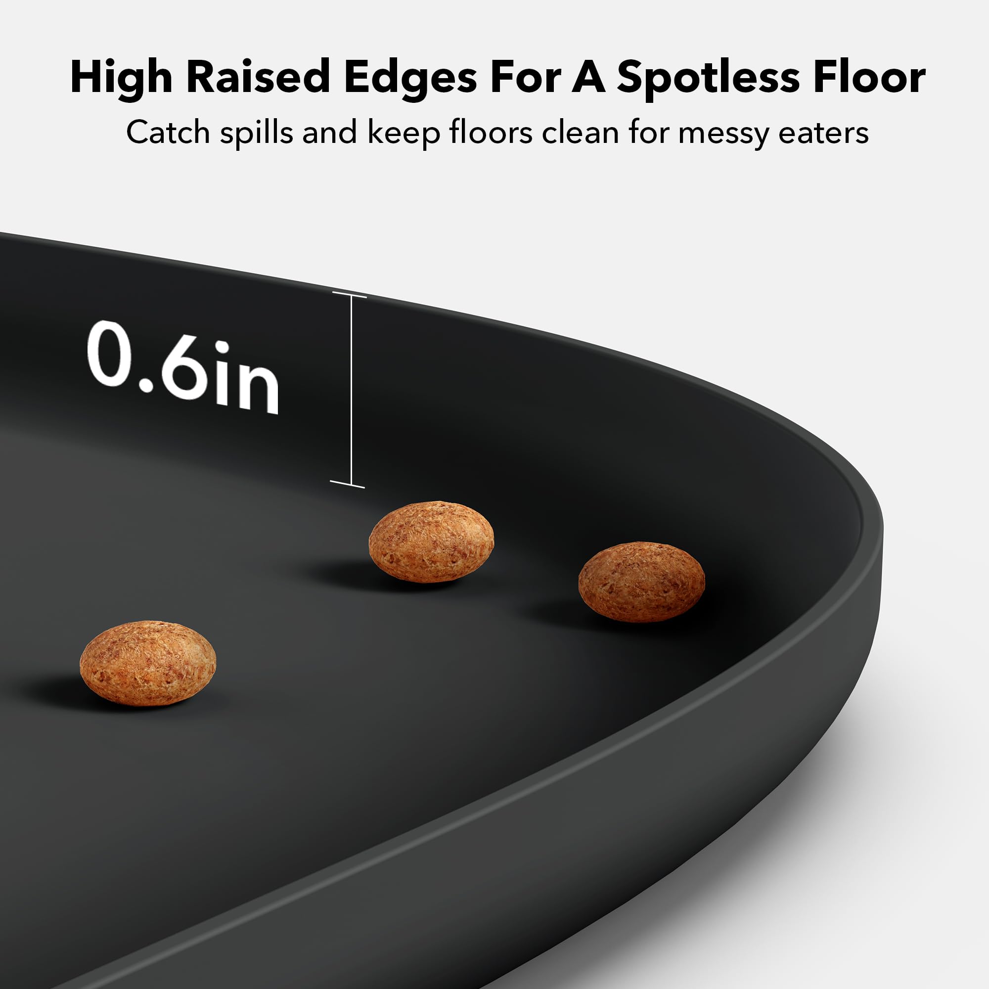 PETLIBRO heat-resistant silicone withstands heat up to 446°F for versatile use.