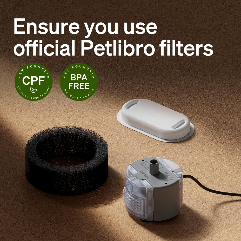 PETLIBRO Replacement Pump cleaning-video-guide assists proper at-home maintenance.