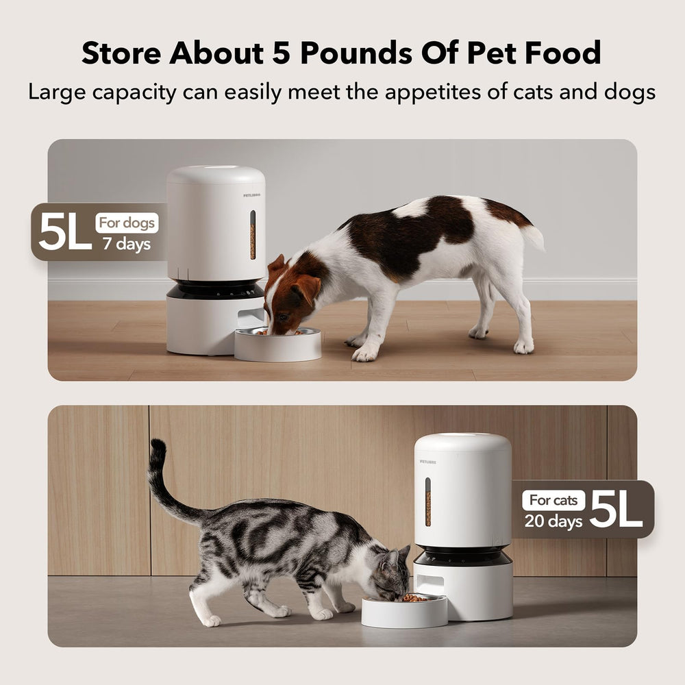 PETLIBRO stainless-steel-bowl provides hygienic, pet-friendly feeding.
