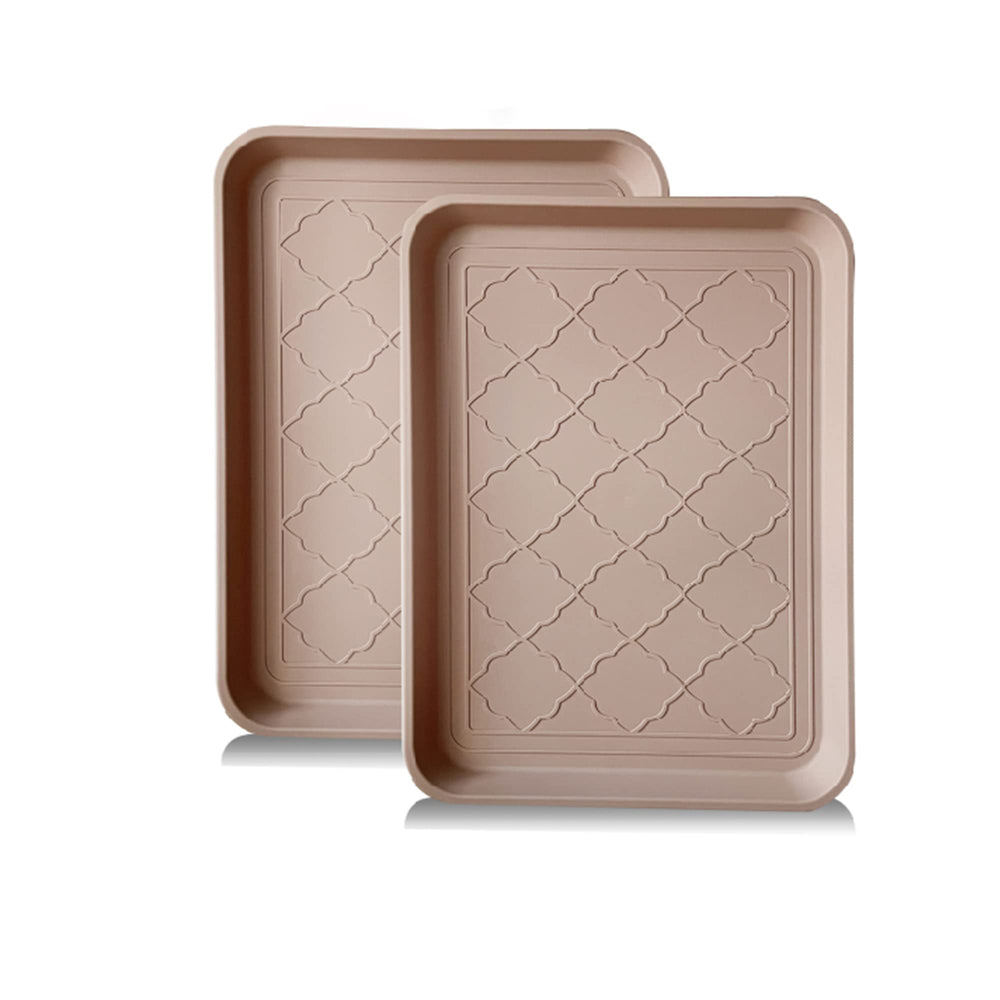 PetLike boot tray entryway keeps mud off floors and simplifies cleanup.