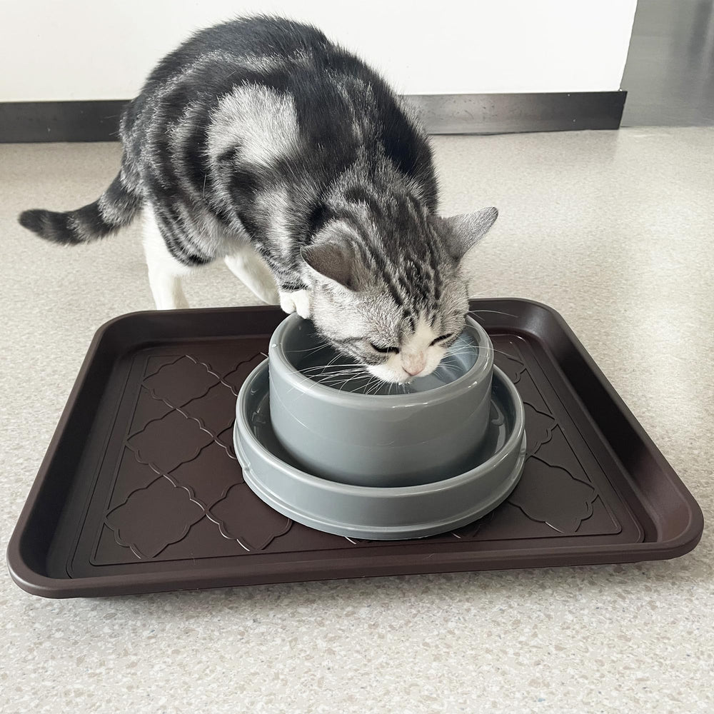 PetLike boot tray non-slip back keeps it from sliding.