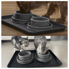 PetLike Boot Tray measures 23 by 15.5 inches for shoes.