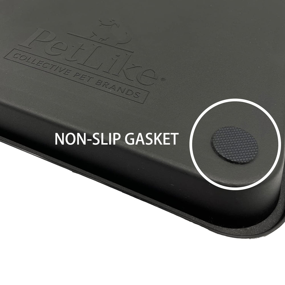 PetLike Waterproof rubber tray catches drips from pots or pets.