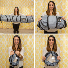 PetLike S Cat Tunnel with ball-in-tube invites interactive batting sessions.