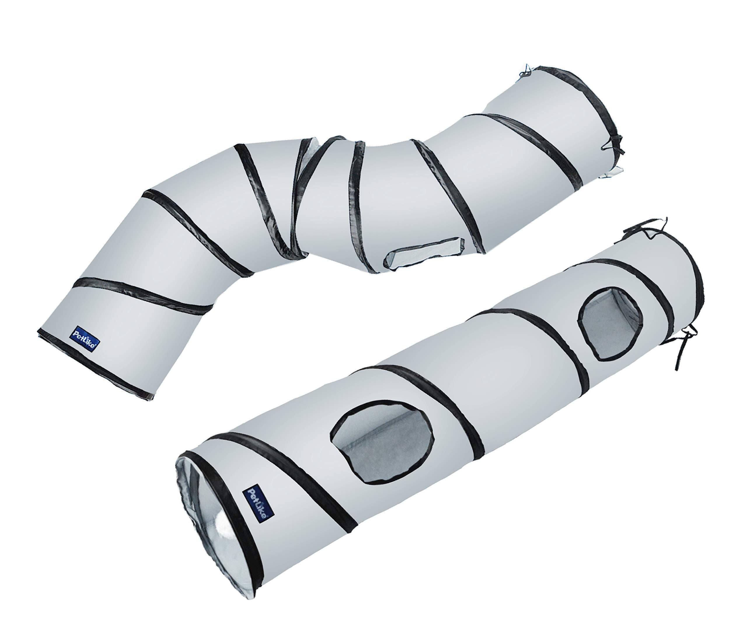 PetLike S Cat Tunnel pops up for quick play and easy storage.