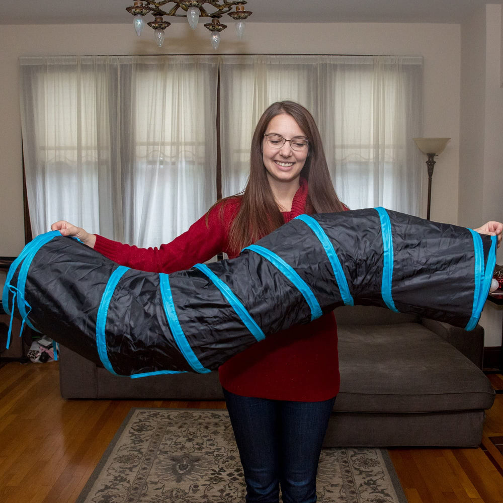 PetLike S Way cat tunnel indoor playtime supports active exploration and engagement.