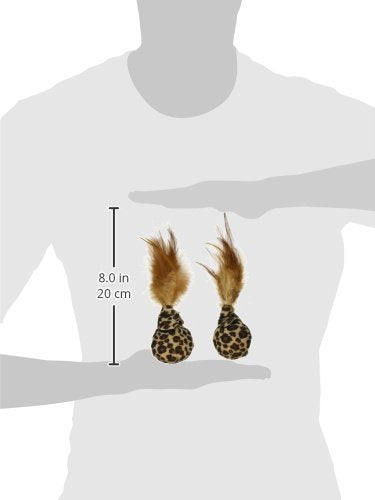 Petlinks Feather Flips blue-ball during toss-play for energetic exercise and bonding.