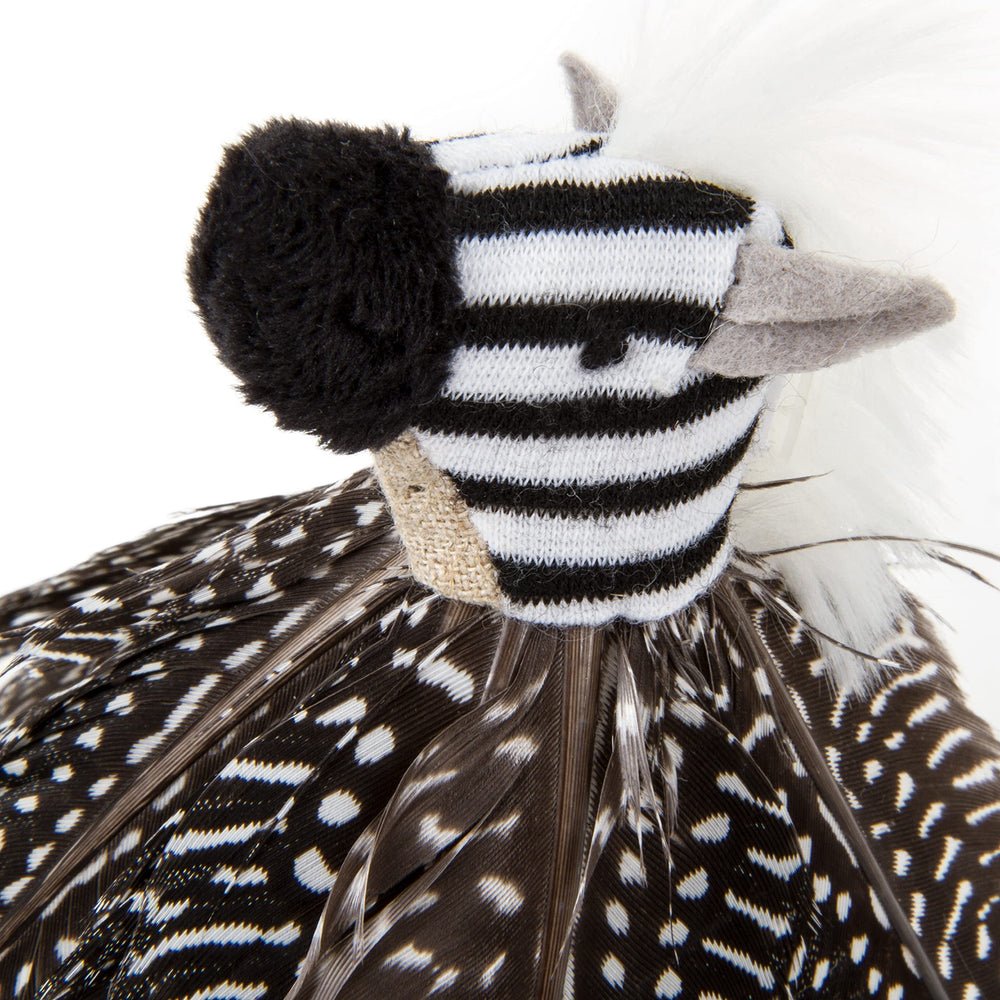 Petlinks HappyNip Zippy Zebra features long feathers for extended interactive sessions.