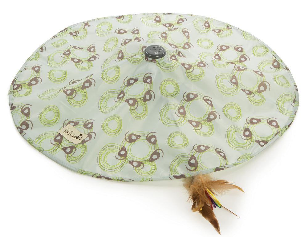 Petlinks Mystery Motion four-speed settings tailor play intensity and exercise.