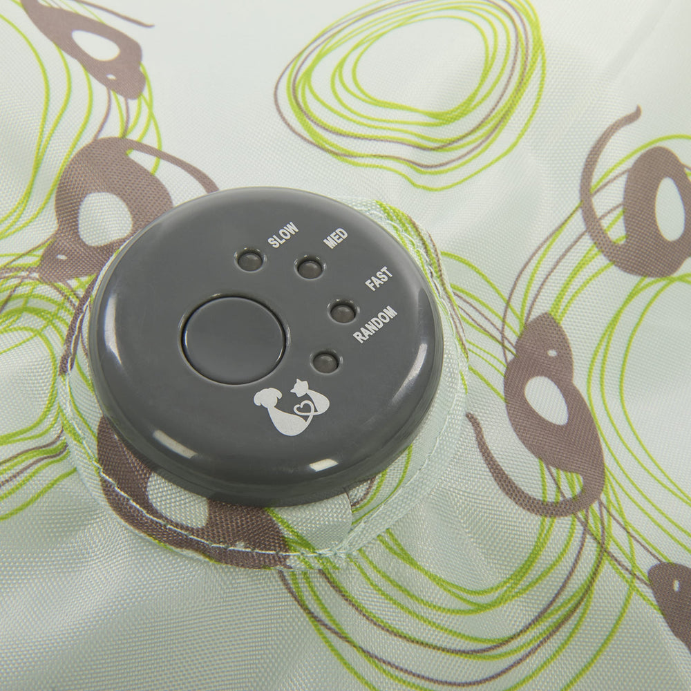 Petlinks Mystery Motion safe-design emphasizes pet-friendly use with no cords or small parts.