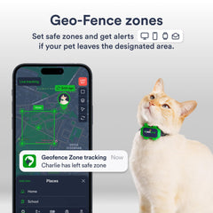 Petloc8 cat tracker collar-compatible design ensures comfortable daily wear.