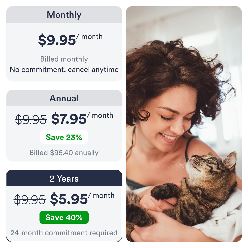 Petloc8 long-life battery lasts up to 14 days between charges.