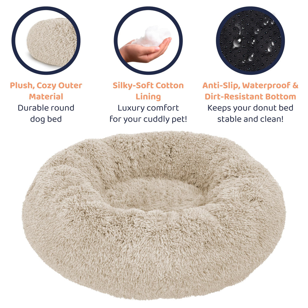 Petloox Donut Bed durable materials promise lasting comfort for everyday use.