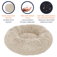 Petloox Donut Bed durable materials promise lasting comfort for everyday use.