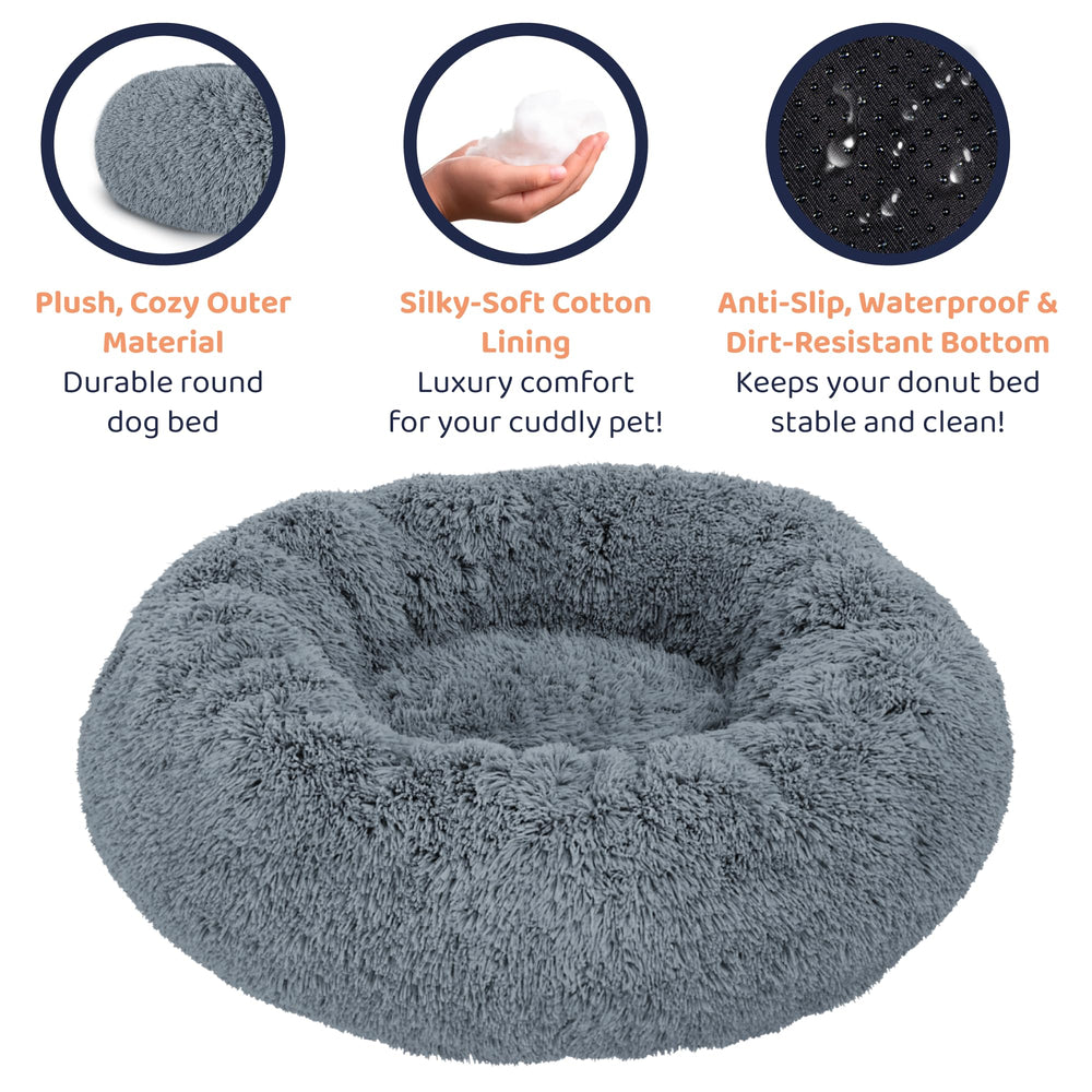 Petloox Donut Bed durable materials offer lasting comfort and value.