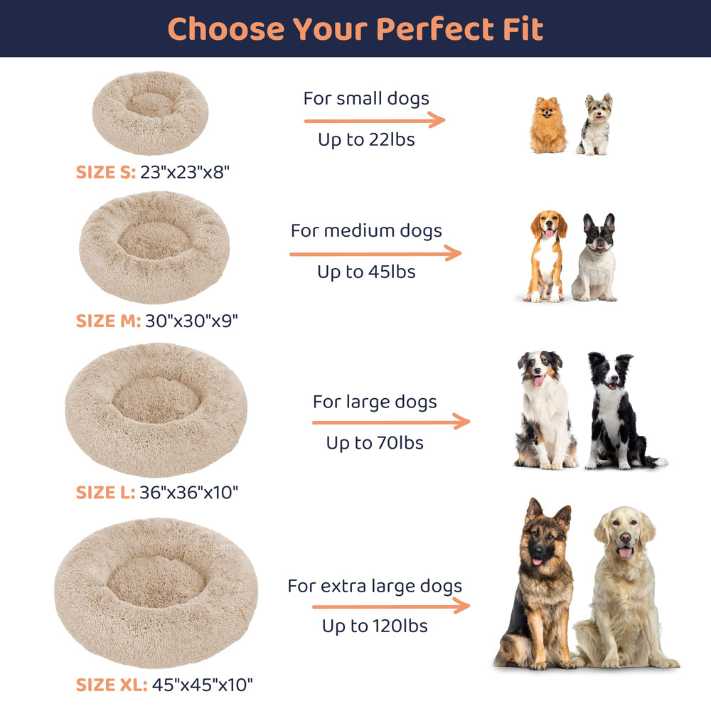 Petloox Donut Bed nest-style shape supports secure resting and calming retreat.