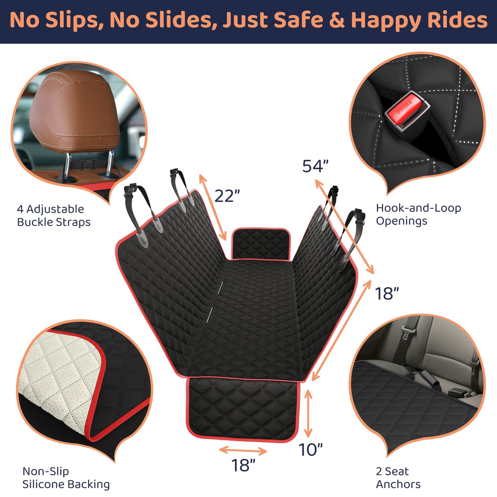 Petloox fast-install dog seat cover fit for SUVs demonstrates quick setup