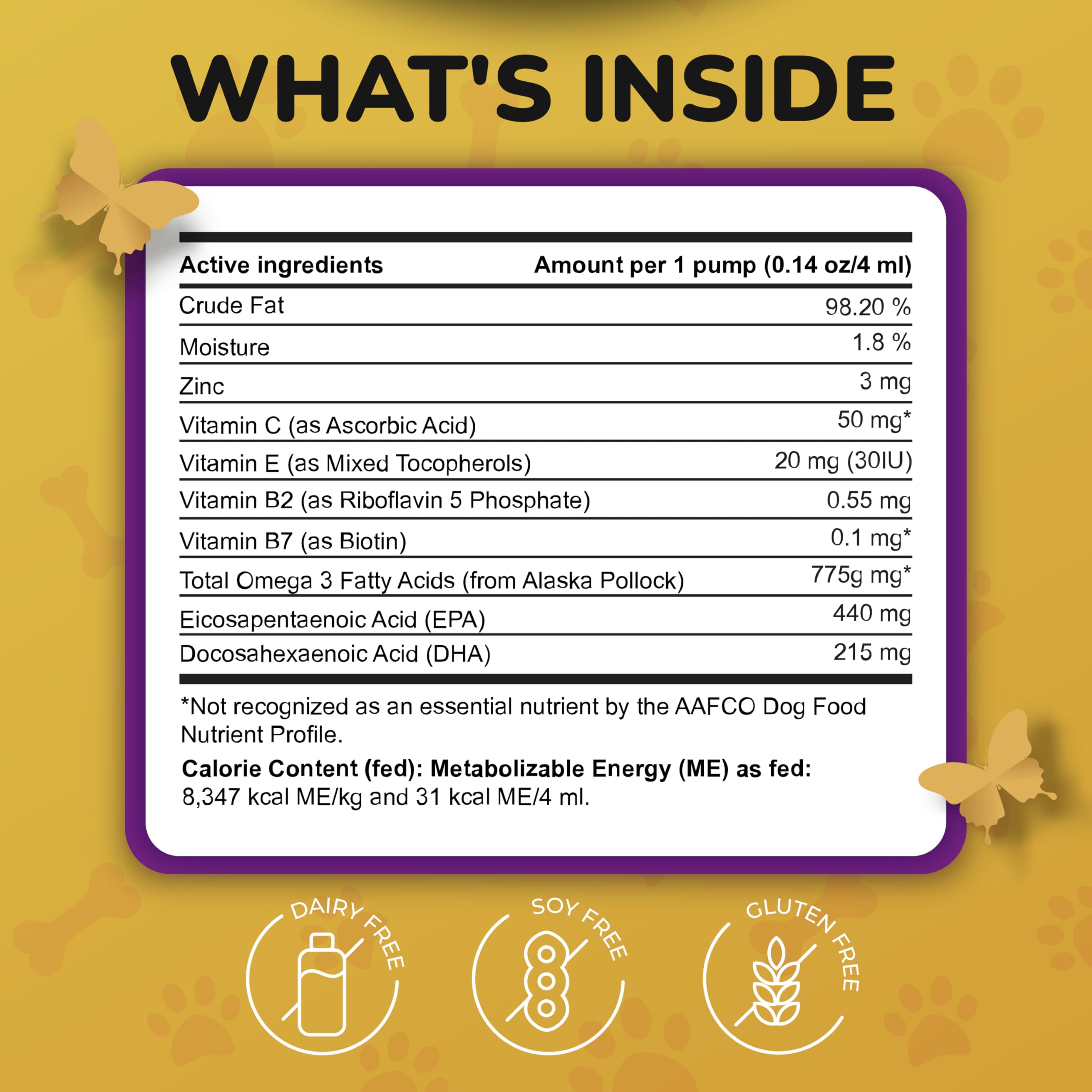PetMade Omega-3 for Dogs pour demonstrates simple mixing into meals for picky eaters.