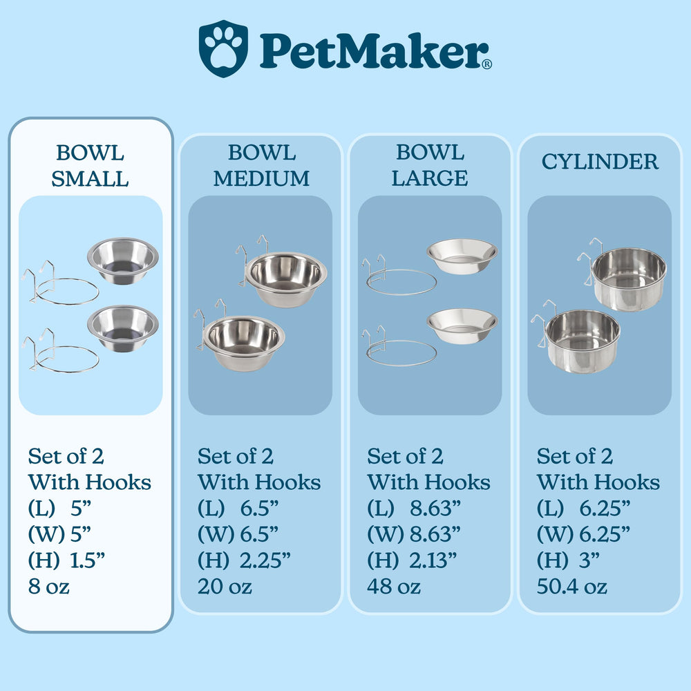 PETMAKER elevated feeding design supports comfortable pet access.