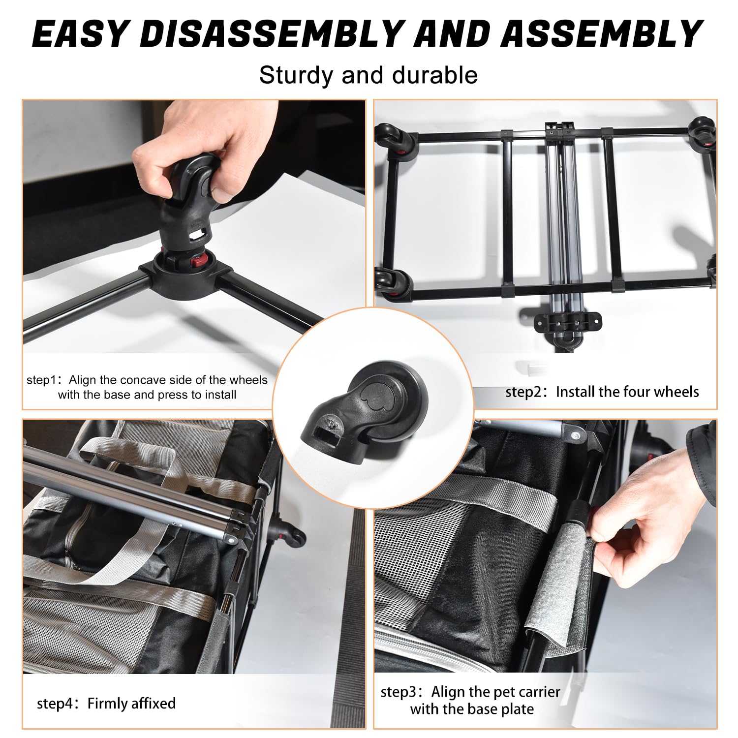 Petmarket cat carrier removable divider supports two-cat setups and easy reconfiguration.