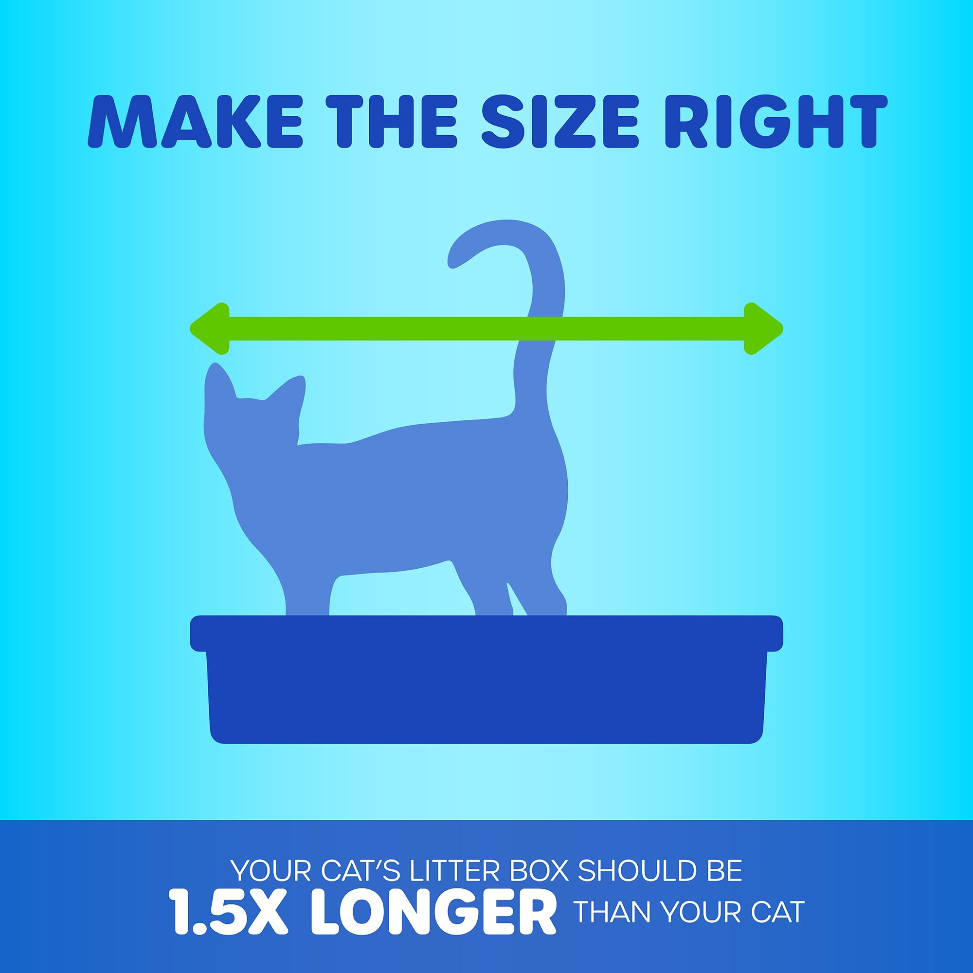 Petmate Open Litter Pan blue/gray pack shot—two-pack option for multi-cat homes.