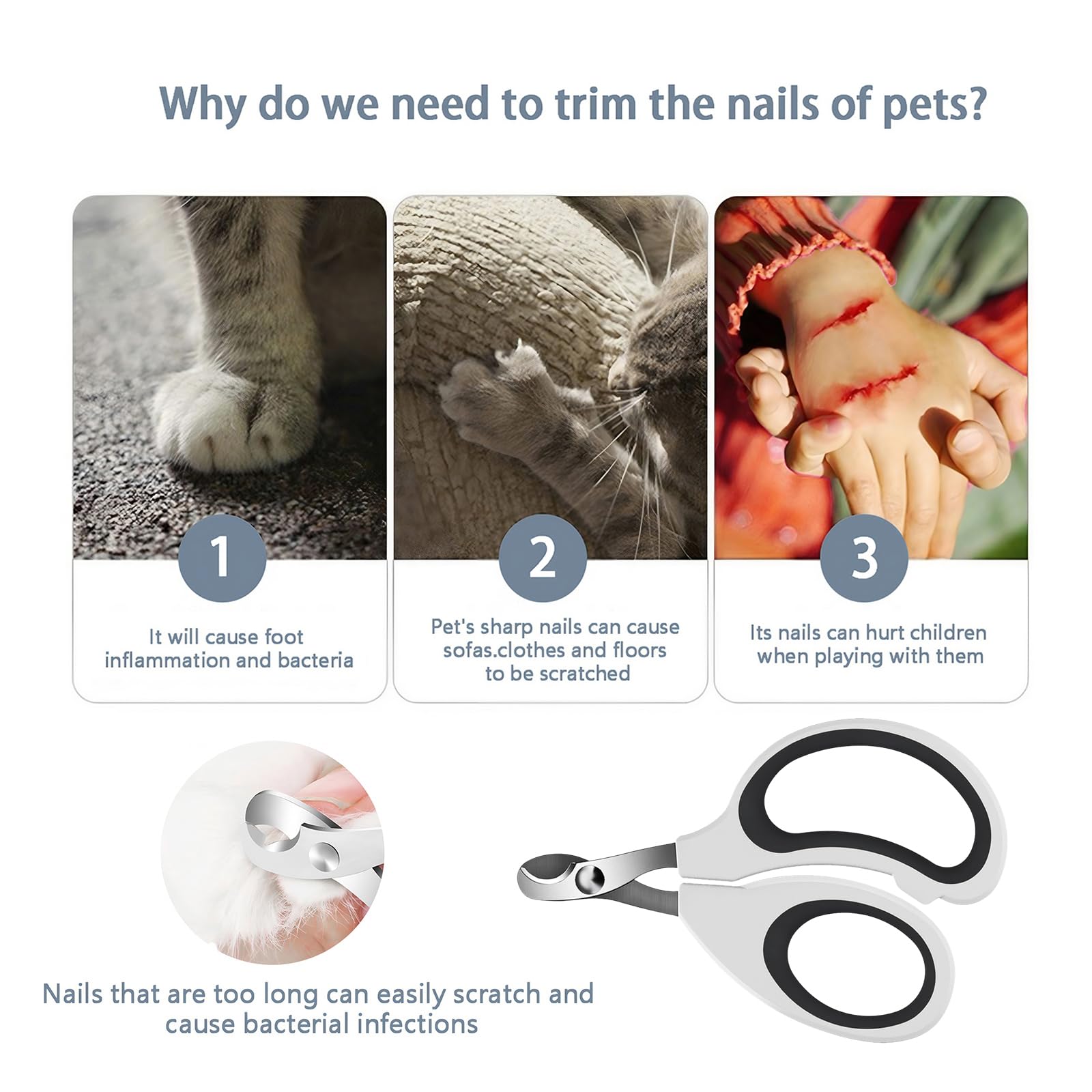 PETMGCOO compact at-home grooming tool saves time on nail care