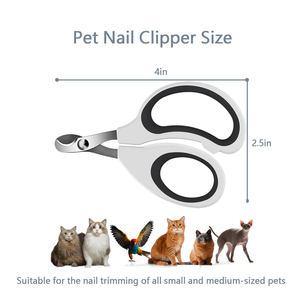 PETMGCOO ergonomic non-slip grip improves control during trimming