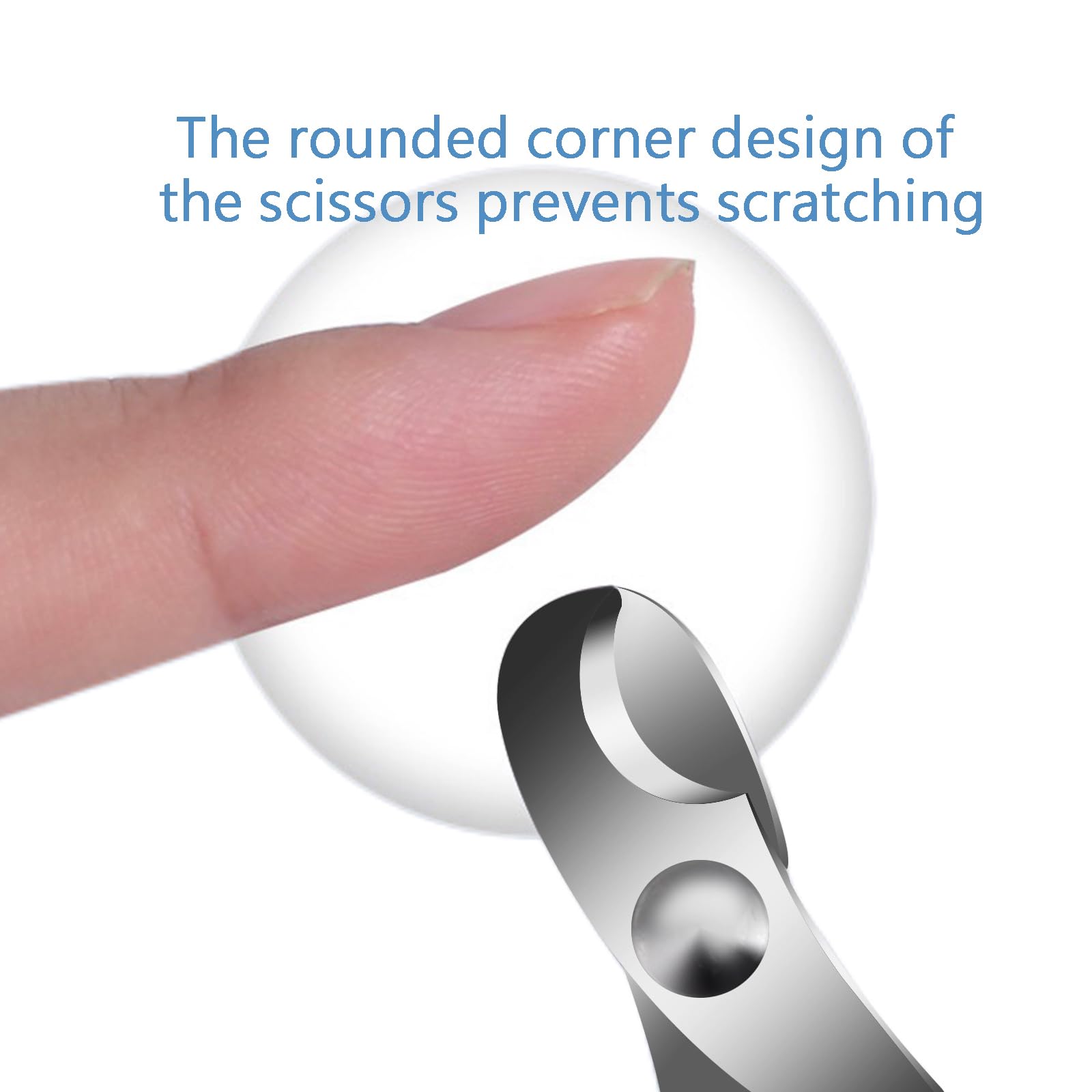 PETMGCOO nail clippers feature a safety guard to protect paws during trimming.